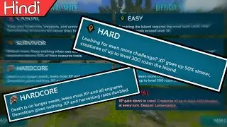 [Hindi] Hard-Hardcore Survive | Ark:survival evolved EP-1