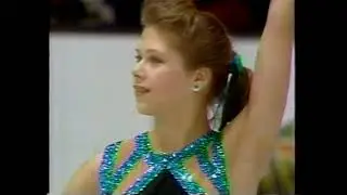 1995 European Championships - Ladies Free Skate - Tanja Szewczenko GER