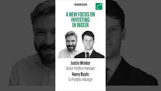 Talking Heads &ndash; A new focus on investing in water