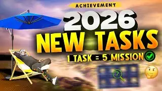 How To Complete 2026 New Achievements  Freefire Tamil🙀🗿💯 Working TASK Garena Free Fire #freefire