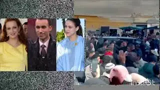 ولي العهد مولاي الحسن والأميرة لالة سلمى في مراكش وسط ترحيب شعبي من المواطنين بساحة جامع الفنا