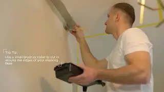 How To Colour Block a Wall with Colourtrend Paints