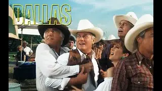 DALLAS - Bobby Has Big News At The Ewing Barbecue. 10x13
