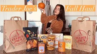 TRADER JOE'S FALL FOOD HAUL 2020 (Pumpkin Everything)