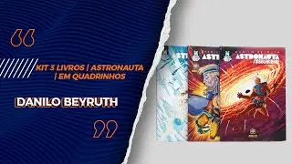Kit 3 Livros | Astronauta | Em Quadrinhos | Danilo Beyruth - Livrarias Fam&iacute;lia Crist&atilde;