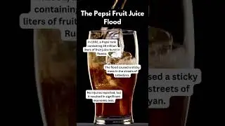 Pepsi Fruit Juice Flood: A sticky marketing mishap #pepsi