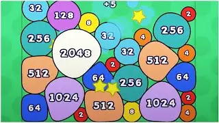 Merge Blob Ball 2048 - Gameplay Walkthrough (IOS,Ipad)