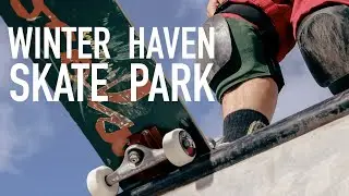 Skating the Bowl at Winter Haven Skate Park