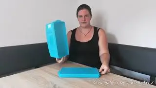 Kastenkuchenbeh&auml;lter Junge Welle