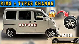 Hijet Gari Tyre & Rims Upgrade | Saferich Tyres + Holo Rims | 165/65R13
