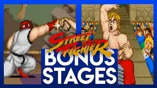 Street Fighter (Arcade) | All Bonus Stages