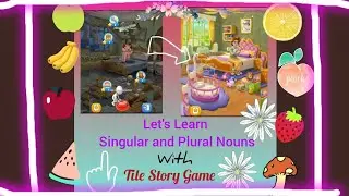 Learning Singular and Plural Nouns while playing Tile game 