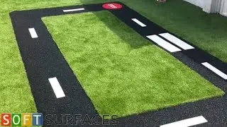 Wetpour & Artificial Grass Installation in Coventry, West Midlands | Wetpour & Synthetic Grass Area