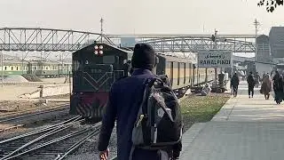 RWP Railway Station Beauty | 130 Dn Arrival from Multan & Khyber Mail 1 Up Departure from RWP to PES