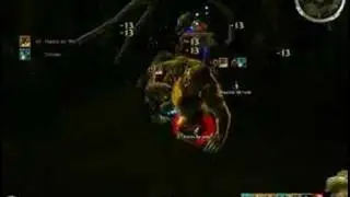 Guild Wars solo monk in Mount Qinkai..