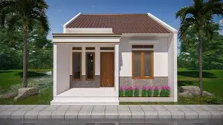 Desain Rumah 6x8 Dengan 2 Kamar Tidur