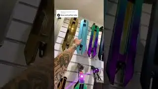 Really CLEAN Blue & Yellow Stunt Scooter combo! 🔥🔥🔥 What's next?