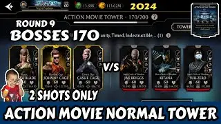 Action Movie Tower | Battle 170&nbsp;Bosses | Beat By Gold team | Mk Mobile
