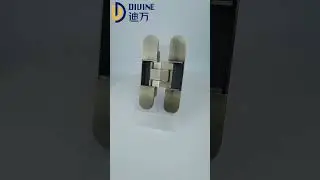 3D adjustable hidden door hinge