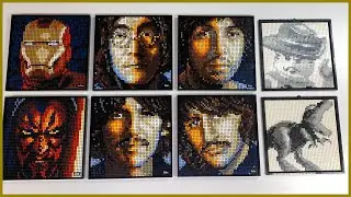 LEGO ART 31198 The Beatles Complete mosaic collection