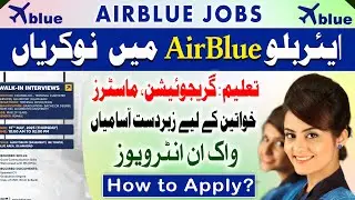 Detail About Airblue Counselor Jobs | For Females