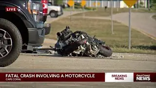 Fatal motorcycle crash on Sunday in Cape Coral