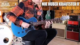 No Talking...Just Tones | Nik Huber Krautster II - Petrol Blue