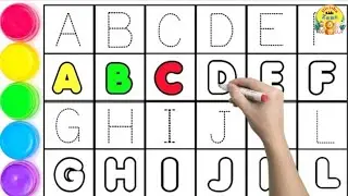 A for Apple 🍎| ABCD | क से कबूतर | अ से अनार | Alphabet Song | ABCD Rhymes #abcd​ 