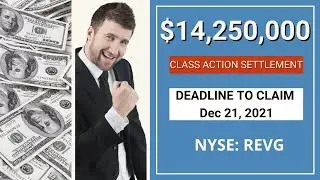 💲14,250,000.00 Class Action Settlement | Deadline REVG Stock News Today Money Stock $REVG