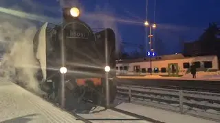 Steam locomotive Ukko-Pekka 1009 built in 1948 รถจักรไอน้ำปี2491ค่ะ Ukko-Pekka höyryjuna 1009 v.1948