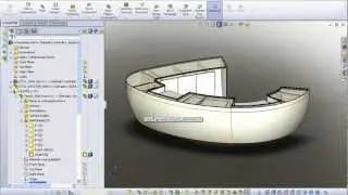 Solidworks 2010 | Создание формы (матрица)