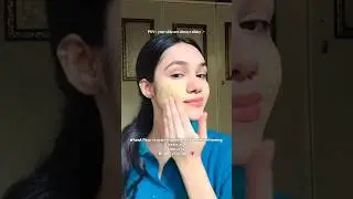 Wheat Flour Mask For Skin Whitening 🤌🏼 #diy #skincare #youtubeshorts #shortsfeed #shorts