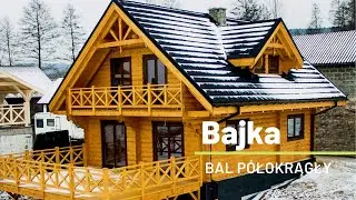 Dom drewniany całoroczny Bajka | Dom góralski z bali | Log house
