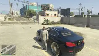GTA 5 BMW 530 mod #BigWheels #BigRims #Donk