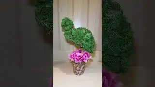 Mossy Flamingo Dollar Tree Summer DIY