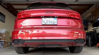 B9 SQ5 stock exhaust