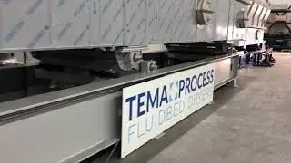 Shaking Tema fluid bed dryer