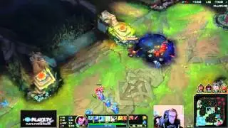 Bjergsen (& IWillDominate) Yasuo vs Morgana (Chimonaa1) Mid Challenger