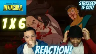 Amazon Original INVINCIBLE 1x6 | You Look Kinda Dead | REACTION!! Season 1 Episode 6 STRESSED AF!