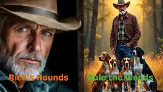 🐾 Rick&rsquo;s Hounds: Life with American English Coonhounds in the Wild 🌲🐶 Wisdom from the Woods I #dogs