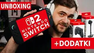 Konsola Nintendo Switch 2 - rozpakowanie, pierwsze uruchomienie (Camera, Switch 2 Pro kontroler)