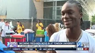 'Most diverse' freshmen class moves into Towson University