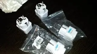 Unboxing EU Plug 2 Feet Standard Travel Adapter from GearBest com