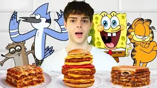 I Ate Every Famous Cartoon Food!