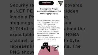 Steganography Analysis Reveals Hidden Malware in PNG File Using pngdump.py