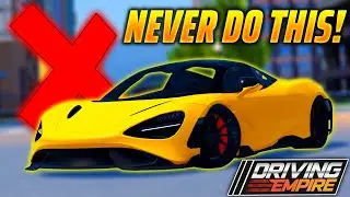 NEVER Do THESE THINGS In Driving Empire 2024!!