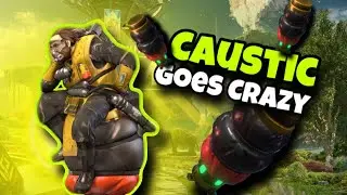 Unleashing Toxic Power: Caustic Dominates in Apex Legends Highlights!