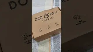 Dot and key unboxing haul #skincare #unboxingvideo #unboxing #dotandkey #satisfying #shortvideo #1m