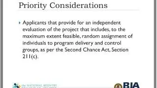 Responding to the 2017 SCA Comprehensive Community Based Adult Reentry Grant Program