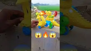 My new remote wala dragon with cute girl toy Unboxing 🐉 #shorts
